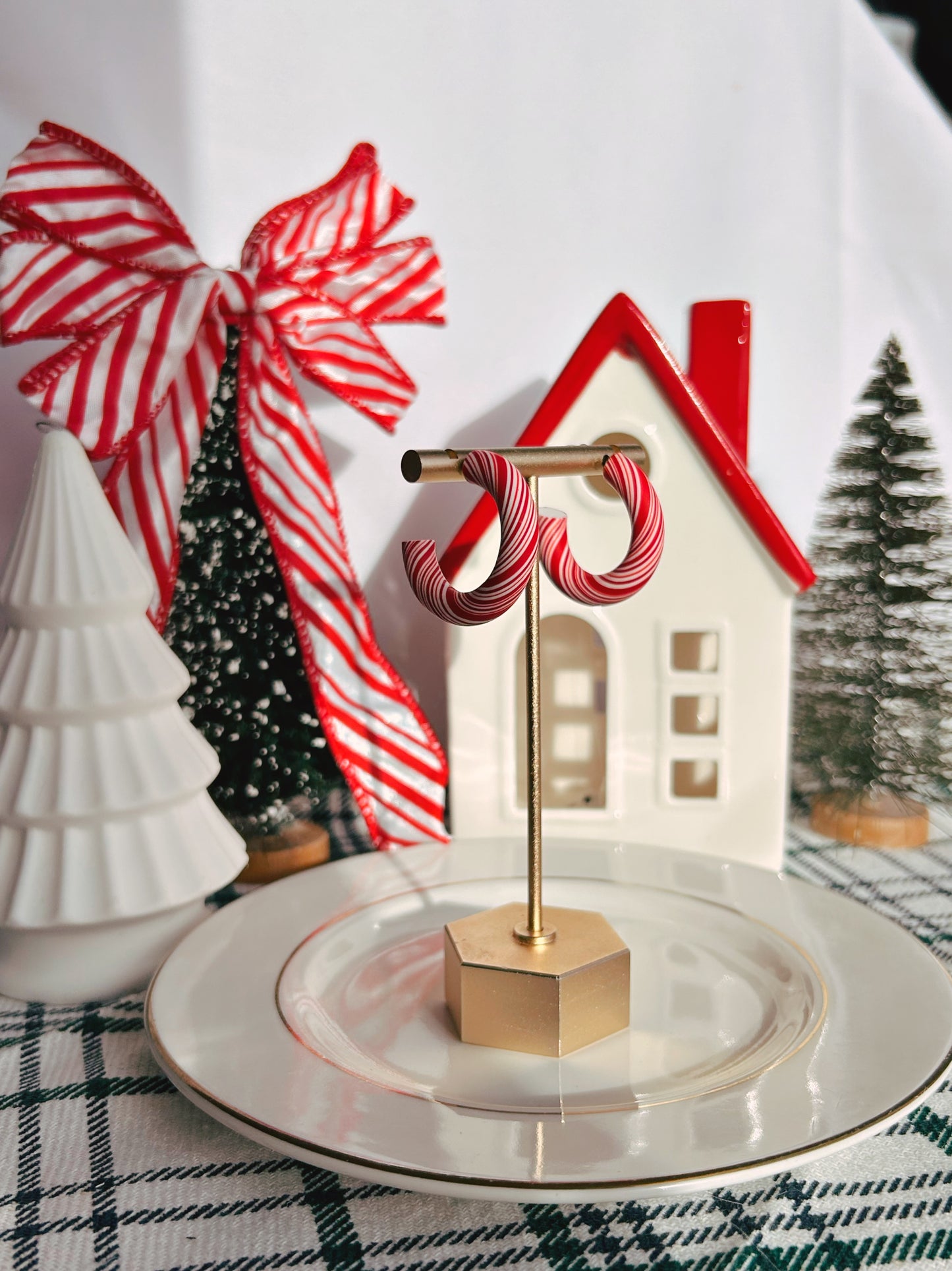 Peppermint Hoops
