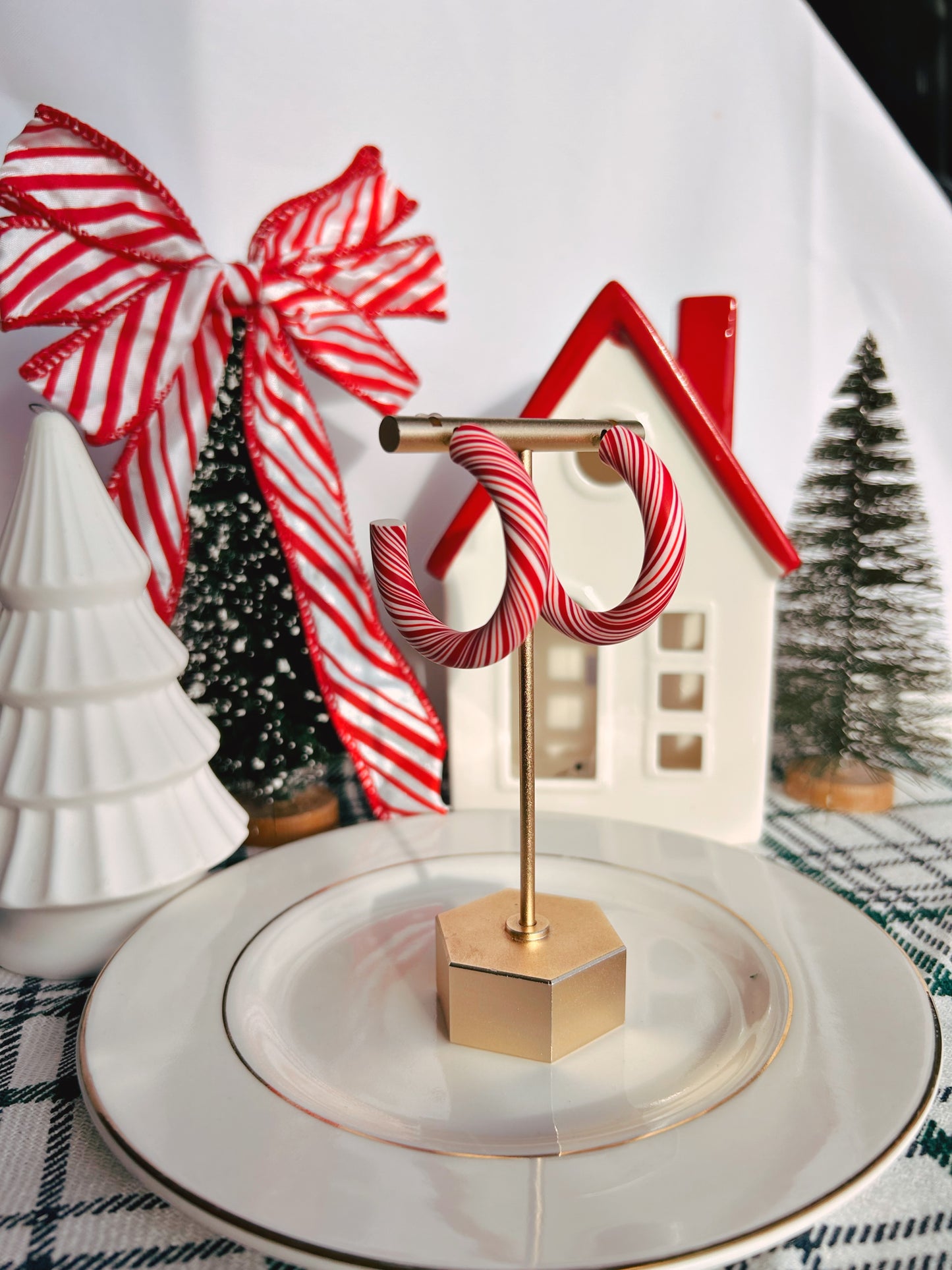 Peppermint Hoops